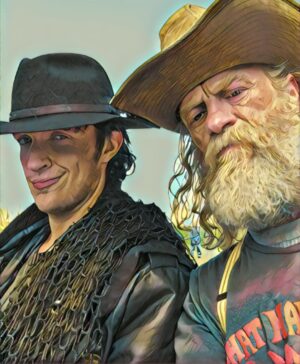 Russell Hodgkinson Instagram - Howdy there Z Whackers! Here’s a little teaser from me an the kid @natjohnzang #Znation