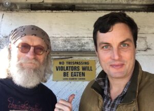 Russell Hodgkinson Instagram - Hanging out with Alex Terzieff, #Znation Stunt coordinator and all around awesome human being.