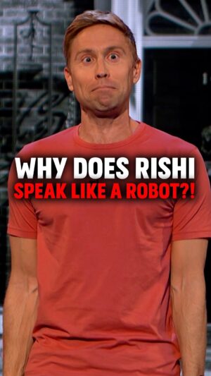 Russell Howard Instagram - Why does Rishi ALWAYS speak like a robot..?!