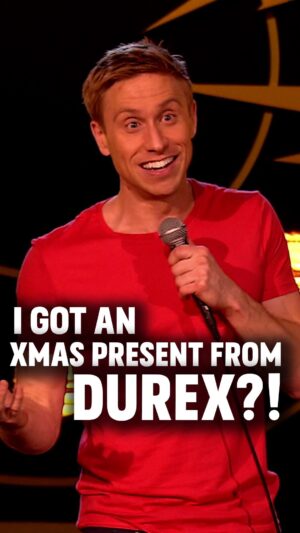 Russell Howard Instagram - Durex gave me a Christmas present…