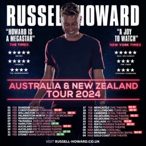 Russell Howard Instagram - I can’t wait to start my Australia and New Zealand next week! Only a few tickets left, and would love to see as many of you there! Tix available via my link in bio.