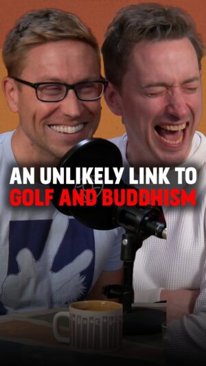 Russell Howard Instagram - An unlikely link between golf and Buddhism…
