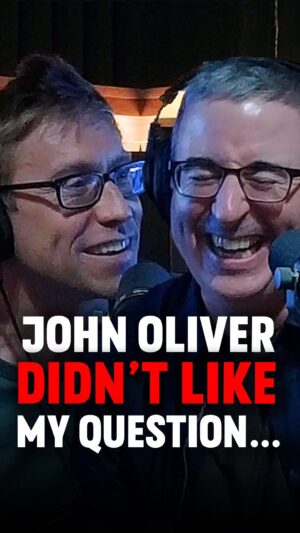 Russell Howard Instagram - John Oliver REFUSES to answer this question… 😳