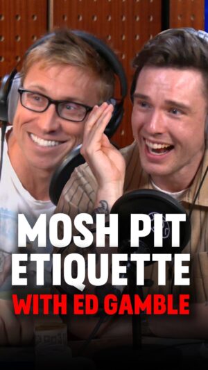 Russell Howard Instagram - Mosh Pit Etiquette with @edgamblecomedy 

New Wonderbox podcast ep out TODAY with the incredibly funny Ed Gamble. Available from wherever you get your podcasts from.
