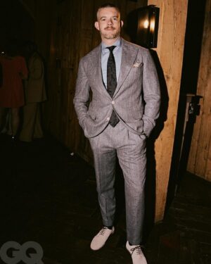 Russell Tovey Instagram - @russelltovey attends GQ Heroes 2024
Styling: @chrisbrownstylist @collectivetalentsinc 

1. @loewe 
2. @brunellocucinelli_brand 
3. @prada 

@_jack.lai_ and @photosbygabs__ 

@britishgq
 #GQHEROES 
#BMWxGQHEROES 
@bmwuk