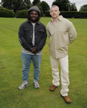 Russell Tovey Instagram - @loewe @houghton_hall @magdaleneodundo @jonathan.anderson @loewefoundation @darren_gerrish