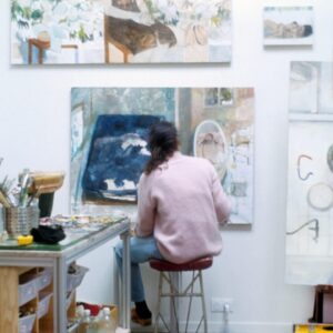 Russell Tovey Instagram - Season 22 begins! 🎨✨ New @TalkArt! We meet artist Nathanaëlle Herbelin @NathanaelleHerbelin to discuss her major solo show in Paris. A constant visitor to the Musée d’Orsay’s collections since childhood, Herbelin has been invited to put her canvases and sources of inspiration into perspective. An heiress to Les Nabis (a group of young French artists active in Paris from 1888 until 1900, who played a large part in the transition from Impressionism), the artist brings their favorite subjects, daily life, domestic interiors and intimacy, up-to-date in resolutely contemporary compositions.

The presentation of her work at the Musée d’Orsay is very much in line with one of the focuses of the museum’s cultural project, which consists of extending “Orsay’s polyphony” to less classical artistic figures, in this case by presenting an emerging artist who has already won considerable critical praise. Her meteoric career since she graduated from the Paris School of Fine Arts less than ten years ago has drawn a great deal of attention and will also provide an opportunity to highlight the Musée d’Orsay’s interest in artists attending the school that is its neighbor, especially the alumni fascinated by its collections.

Herbelin has cited Les Nabis—a group of young painters active in Paris during the late 19th century—as a central influence in her practice. Most notably, she takes inspiration from the stylistic poetry that art historical figures such as Pierre Bonnard applied to domestic scenes.

This modern twist should indisputably be able to resonate with the paintings of Pierre Bonnard, Edouard Vuillard and Felix Vallotton, hung permanently in these galleries, with no conflict or impression of imitation since the world of Nathanaëlle Herbelin remains so sensitive and unique.

🔗 Follow @NathanaelleHerbelin and visit the exhibition until 30th June 2024 in Paris @MuseeOrsay

❤️‍🔥 Big thank you’s to the exhibition’s curator @GausserandNicolas and to her galleries @XavierHufkens and @GalerieJousseEntreprise 🎨🇫🇷 We love her paintings and think you will too #NathanaelleHerbelin