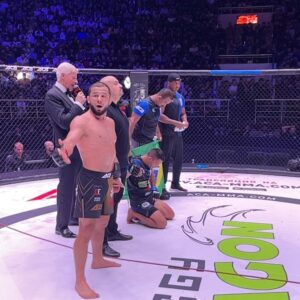 Rustam Kerimov Instagram - @ya_pomoshnik_kra_95  @aca_mma  спасибо за этот вечер в КОЛИЗЕЕ 🤍 @djubileu90 You're a monster 🐅