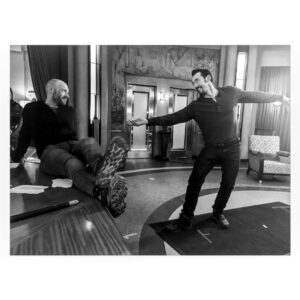 Ruta Gedmintas Instagram - Coy Corey and cavalier Kevin. 
#nobodyputsbabyinthecorner #thestrain