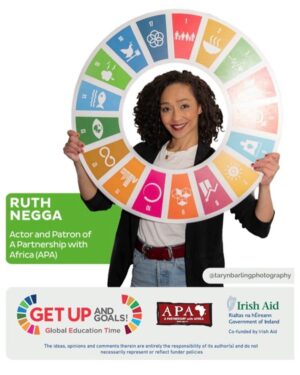 Ruth Negga Instagram - Wishing everyone around the world a happy St Patrick’s Day.  I am beyond delighted to tell you about the enormous efforts of and ongoing mission of A Partnership with Africa. @apaapartnershipwithafrica is An organization that believes in the rights of all people to live with dignity and freedom.

At APA we believe that it is an integral responsibility of people everywhere to value the common humanity which binds us all together and supports the wellness of one another. Be it supporting capacity building for civil society groups in Ethiopia, Tanzania and Ireland to Development Education and many other APA projects, we are making a difference.

Together we can create and maintain sustainable support for vulnerable and marginalized people. Positive change can happen but we need your help. 

You are capable of making that difference in someone’s life. For more on our continued outreach and information on our efforts, to make a contribution or to get involved please visit us at APA.IE

APA’s latest project to Promote Decent Work, Rights and Dignity for Domestic Workers (emPoWeRD) in Ethiopia & Tanzania is underway since September 2021. In partnership with Irish Aid, CVM and local partners, the project aims to increase the quality of life of local and migrant Domestic Workers (DWs), to promote dignity and confidence and to obtain decent work conditions for marginalised women. Domestic Workers in these and many other countries have a very high risk of discrimination and rights violations. 

This charity is very close to my heart especially as a proud ethiopian with dual Irish heritage.

The humble but tenacious Father Owen… not only married my parents but was one of the first people to meet me soon after I was born 🤗 His dedication and that of his sister Marion to the empowerment of those without, is extraordinary and I am so privileged to be able to spotlight their and the many volunteers and contributors .