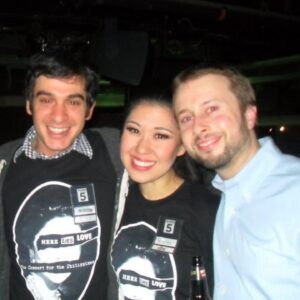 Ruthie Ann Miles Instagram - Part Nine. 

And Peanut Butter Co! Remember the massive amounts of PBC we’d receive bc the owner loved our show? I mean boxes and boxes, hundreds of bottles over the months. 

Oh man, every year Craig and MuTTT made us the coolest shirts, Team Sound. Craig said he had to photoshop Imelda&my faces together? And then impose it…something about copyright?  I dunno, so cool. 

Abby was nonplussed about my face in the subway. But she was SO excited when Uncle Jose or Uncle Conrad’s faces were on mailers. 

You know, I was actually auditioning for Estrella! Even thru the dance calls I was in for Estrella. But they asked me to learn Imelda’s WholeMan (as a monologue!) & one of her songs. In the hallway, 20 minutes or whenever I was ready. 

DB said he’d envisioned HLL being a concert & not necessarily to be sung 8x/week. (He laughed about it but) Conrad & I looked at each other like, ‘oh, that’s why.’ Ninoy sang for the high heavens & Imelda was in something like 20 songs. I suppose I should count again. Nearly every song. 

Oskar Eustis is a brilliant dramaturge. 
He saw things we didn’t see.
He came upstairs often. Always so encouraging and empowering. Cutting & adding things left & right.  It didn’t make sense to me but we were always better off for it. The sculpture of HLL as we know it is largely due to Oskar’s eye. 

Years later, Jose & I were running thru an airport, one departing, one arriving, and ran to each other from opposite directions. We were on the phone as we ran to find each other. We finally found each other. Collided….. in front of Gate37. I kid you not. 

Unrelated: Karaoke is not a Filipino invention. It’s Japanese, and it means “without-orchestra”: Kara-Oche. But it served, so maybe it’s not important.