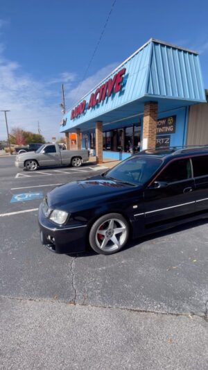 Rutledge Wood Instagram - The Stagea 260RS got some new window tint thanks to my man @garciaprowindowtinting ! And I got to check out his lovely wife @ji00si S2K @losdoss2ks is worth a follow for sure ! Oh! And my R34 Skyline front end is here!!! Y’all get ready! Big love to @koruworks for getting the Masa kit here from Japan, and @dynosty for having all the little stuff I need to complete everything! Let’s gooo !