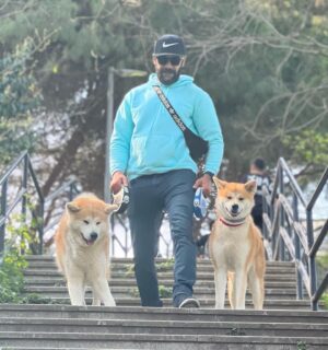 Rüzgar Aksoy Instagram - Bayram gezmesi 🎉😎

#akitainu 🐕 #bestfriends #bayramınızkutluolsun ❤️😊