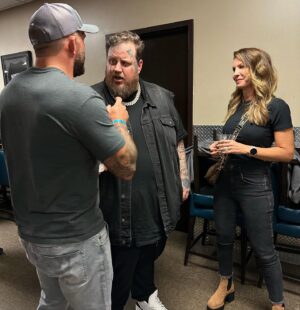 Ryan Bader Instagram - These guys killed it last night! 🤘🏼 some solid dudes @jellyroll615 @brantleygilbert