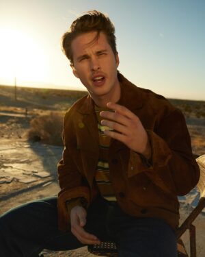 Ryan Beatty Instagram - dust in the desert w @jackpierson9 @dustmagazine @pauavia 

in conversation with the amazing @michaelstipe 
💚▶️ click pllllay