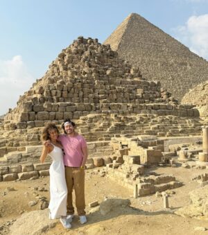 Ryan Bergara Instagram - Finally got my peepers on them pyramids