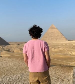 Ryan Bergara Instagram - Finally got my peepers on them pyramids