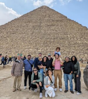Ryan Bergara Instagram - Finally got my peepers on them pyramids