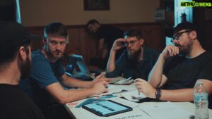 Ryan Connolly Instagram - Finished our shoot yesterday at 8am. Such an amazing 2 days with a group of incredibly talented and kind artists. From my Cast, Producers, DP, Gaffer, Camera team, G&E, Art, Sound, Makeup, Costume Designer, AD, PAs, crafty, and BTS team… I couldn’t have asked for a better film family!

The greatest gift you can get as a director is to feel completely supported and trusted by your cast/crew - and that’s what they did for me. Really can’t thank each of you enough for a wonderful experience.

Now on to post! See you tomorrow, @lucasjharger.

#therecomesaknocking