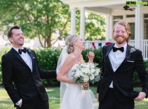 Ryan Creamer Instagram - when the wedding photographer wants u to give a lil kissy but you give her a lick instead. congrats to my lil sis #collmemcguire 📸 @karenadixon