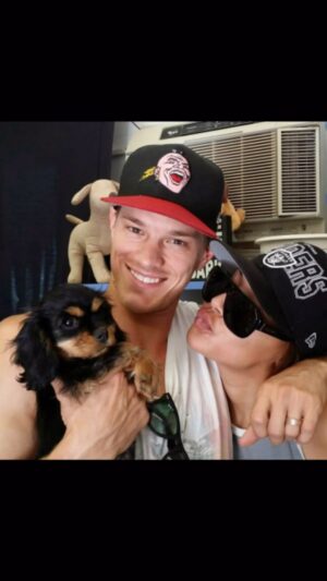 Ryan Dorsey Instagram - Josey and I came home from opening day for baseball and came to find Emmy at her final resting place, on the bathroom floor laid up next to her older sister Lucy. Her heart beat all it could and she lived a good life.
She would’ve been 10 this summer…It’s been a tough weekend.

Oh my sweet sweet babygirl, Emmy.
I remember the day we picked you up. 
We drove just north of San Diego to meet you. You were the runt of the litter. The last one left. You already had the name of an award so we didn’t even change it. Emmy you were. Aka Emmington Brown aka Sweet Baby Emmers… 

I remember your real mommy following us to the door as I carried you out in my arms alongside your new mommy. Driving out of the gravel parking lot, I remember crying as I bucked up and started the engine.

 I was happy to have you but I was also sad about taking you from your mom the way she followed us out. But hey this is the dog slangin’ business and I wiped those tears and hit the 5 North back to LA and you were ours now.

Lucy wasn’t happy to see you but she finally warmed up to you, it might’ve a few years, but who’s counting?

You were the sweetest and most quiet dog. I would take you to set with me and people would barely know you were in the trailer. They’d call me to set, I’d leave, you never barked or anything. You didn’t give a shit. On walks if a dog barked at you or walked up to you to say whats up — you paid them no mind, you kept your eyes up, and your head down—so what if you were deaf — you were the shit.

You were my road dog. We went everywhere together, and you could sleep like no dog’s business.

You were my emotional support animal through it all. I’m gonna miss you Emmers. You were one of the good ones. I could say so much more but I know you never had an Instagram — but you were so cool, I know you never gave a shit about IG tributes so I’ll wrap it up. Thank you for all the love and cuddles.
Keep mommy company and we’ll see you on the other side of the 🌈. We ❤️you.