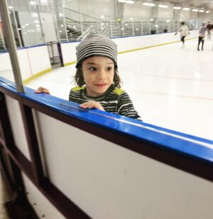 Ryan Dorsey Instagram - Took the Little Man Of Steel to the gym 
 #Superman #Saturday
🦸‍♂️
Couldn’t find a phone booth to change.
💪
“What’s a phone booth, Dad?” 😂
So we learned something today.
😂
Ice skating skills trending⬆️!
#dccomics #dadlife #dadlifeclub #marchmadness