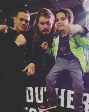Ryan Dorsey Instagram - Had a great time last night with the boys @darkgable32 & @joseydorsey last night. 

Big thanks to @roughnrowdy for the seats and for taking care of us and helping make memories for my lil man! I really do appreciate it🙏🙏🙏

I remember growing up going as a teen going to Rough and Rowdy in Charleston and it never disappoints!

@calebpressley thanks for taking some time for us on a busy night, - big fan! and: “what do you say to people who say” you’re the man!✨✨✨✨

Next year @darkgable32 is fighting in the Heavyweight’s LFGggggg!!!! 💪💪💪💪