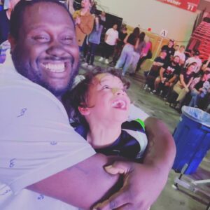 Ryan Dorsey Instagram - Had a great time last night with the boys @darkgable32 & @joseydorsey last night. 

Big thanks to @roughnrowdy for the seats and for taking care of us and helping make memories for my lil man! I really do appreciate it🙏🙏🙏

I remember growing up going as a teen going to Rough and Rowdy in Charleston and it never disappoints!

@calebpressley thanks for taking some time for us on a busy night, - big fan! and: “what do you say to people who say” you’re the man!✨✨✨✨

Next year @darkgable32 is fighting in the Heavyweight’s LFGggggg!!!! 💪💪💪💪