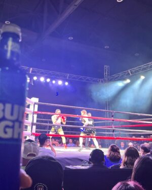 Ryan Dorsey Instagram - Had a great time last night with the boys @darkgable32 & @joseydorsey last night. 

Big thanks to @roughnrowdy for the seats and for taking care of us and helping make memories for my lil man! I really do appreciate it🙏🙏🙏

I remember growing up going as a teen going to Rough and Rowdy in Charleston and it never disappoints!

@calebpressley thanks for taking some time for us on a busy night, - big fan! and: “what do you say to people who say” you’re the man!✨✨✨✨

Next year @darkgable32 is fighting in the Heavyweight’s LFGggggg!!!! 💪💪💪💪
