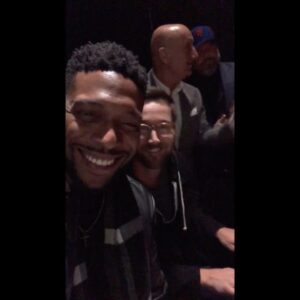 Ryan Eggold Instagram - He’s back. AND he’s black. I’m... still here... and still awkward...? And STILL trying to kiss this dude right on the lips. I haven’t made that smooch happen yet... but believe this Dr. Floyd Reynolds... if that is your real name... I’m gettin’ that smooch. You can run, you can hide but you can’t escape my love. See the problem w Jocko is we just don’t have any fun. So here’s some vids of us... not having any fun. I hope you enjoy the smooth BAMF that is... @jockosims 😘

Ps sometimes two guys rock pink sweaters and that’s what’s up

Ps we’re starring in Bad Boys 5 so be on the lookout...

Ps thanks to @jockosims for all the vids. And the almost smooches ;) Appreciate you. Thanks for letting me ruin your videos

See you tonight #DamFam 💛