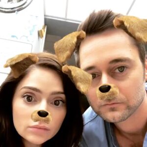Ryan Eggold Instagram - Happy @janeymontgomery appreciation day 💛 Brilliant actor, incredible mom, part puppy and co maker of faces with yours truly... here we can be seen in a cab on our way to watching episode 3! Airing tonight 🙌 Ugh ps remember when bars were open and you could grab a drink with a friend? Who else misses life... 🙋‍♂️ Better days on the horizon I feel it comin ☀️ Stick with Janet and you’ll be alright! See ya tonight #DamFam