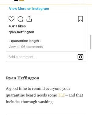 Ryan Heffington Instagram - • who knew / GQ •