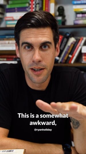 Ryan Holiday Instagram - I’m sorry…