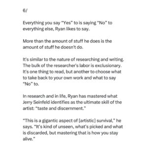 Ryan Holiday Instagram - Thank you @bpoppenheimer !