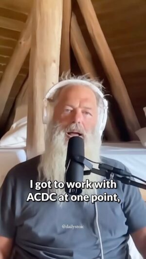 Ryan Holiday Instagram - @rickrubin on working with AC/DC.

Listen to our conversation on The @dailystoic Podcast: @rickrubin On The Creative Act