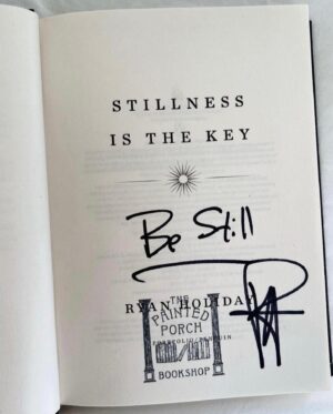 Ryan Holiday Instagram - “All of humanity’s problems,” Blaise Pascal said in 1654, “stem from man’s inability to sit quietly in a room alone.”

Excerpts from my book “Stillness Is The Key”.

Signed copies available from my bookstore @paintedporchbookshop