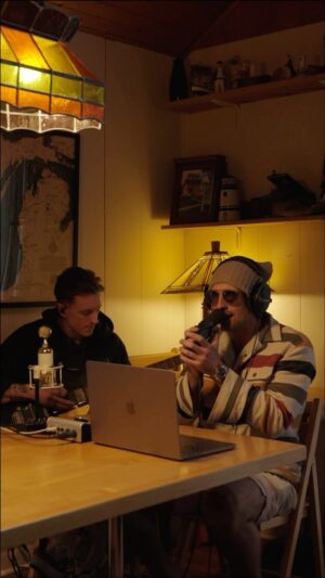 Ryan Hurd Instagram - Greedy from the lake with @theo__marshall__. Took a break from shooting (👀) to make another cover and damn what a tune! Congrats to @tatemcrae, @amyallen, @ryantedder (other cowriter) on a monster smash. Share with your friends, share with your boss, share with your mom. 
🎥: @brownbearvisuals