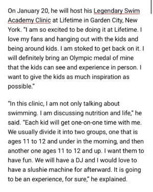 Ryan Lochte Instagram - Check out my latest interview with 12-time @olympics medalist @ryanlochte We talk @legendarybyrl @lifetime.nyc… Read the whole interview here: https://www.digitaljournal.com/life/olympian-ryan-lochte-talks-about-giving-back-mental-health-and-helping-the-youth/article