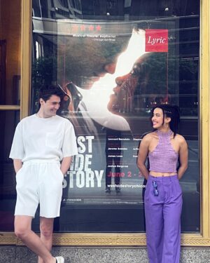 Ryan McCartan Instagram - Opening night • Come see West Side Story at @lyricopera this month • I’m not sure if I could genuinely describe to you the love I have for these people, the depth of their talent, the tenacity of their spirit. Few will ever have the privilege of working with such a focused, dedicated and generous group… but many will have the opportunity to *see* the results of the work they do; so I implore you, if you have the means, this is the one to come see. To my company, I love you all deeply and sincerely. Y también, te adoro, Kanisha. It’s an honor to lead by your side and learn from your example.