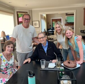 Ryan McPartlin Instagram - This was a special Father's Day...although I'm missing Danielle and the boys, I got to be here to help my Dad come home for the first time since December because of some health challenges. 🥹 He still has a long road ahead to come home full time but this first visit was a huge milestone! 🙏 

Happy Father's Day!!! Here's to all of you and to Mackie...the best Dad a guy could hope for! 🥃