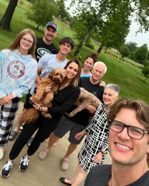 Ryan McPartlin Instagram - Operation Quincy Surprise success 🤗! 
Never feels right unless we celebrate together @garykirlin and @joannkirlin 
Happy  Birthday  Buddy🎂🎁🎊