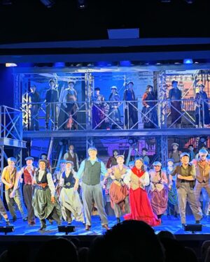 Ryan McPartlin Instagram - Congrats @jacksonchasewright & @estela.monteverde on such an amazing production of Newsies!!! So talented & so proud of your hard work!!! 
👏👏👏

#newsies #musical