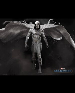 Ryan Meinerding Instagram - Moon Knight!  I did this image to help get the character finalized after @rodneyimages and @kachristensen_art had figured out quite a lot of the design elements.  Such an amazing team, such a mind blowing show!
