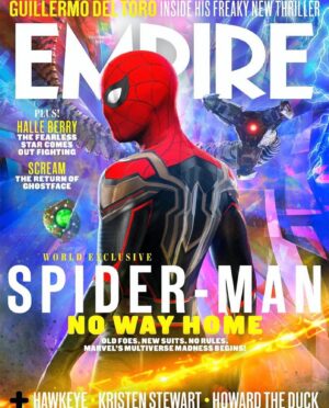 Ryan Meinerding Instagram - Spider-man:  No Way Home Empire cover!  I was fortunate enough to work on this movie, as well as Spidey on this cover.