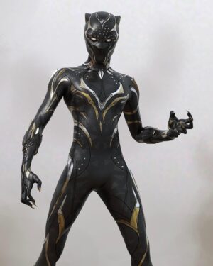 Ryan Meinerding Instagram - Black Panther from Black Panther: Wakanda Forever!  It was awesome to work for Ryan Coogler again.  As always thank you to Kevin, Nate, and Ryan for having me on the project.  And thank you to the amazing Vis Dev team on this project, you all crushed it.  And of course thank you to Ruth for doing a a brilliant job on the costumes.  Check out some of the Vis Dev artists who worked on the project— @joshnizzi.art @phil_boutte @philjdsaunders @adigranov @kachristensen_art @anthony_francisco_art @wes_burt @jeffsimpsonkh @aleksibriclot @naomiful