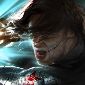 Ryan Meinerding Instagram - Keyframe of Iron Man vs Bucky from Captain America: Civil War.  That final fight is so good.