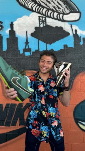 Ryan Ochoa Instagram - 1CRAZY SNEAKERHEAD‼️🤪👟 You all know how much I love shoes😝, and how happy I am putting on a new pair of heat!👟 Or should I say my “Reimagined Breds”😂
•
MADE NEW FRIENDS‼️😎 My bros @ochoaboyz and I chopped it up @heatexchangeapp and I think I found my new favorite sneaker store in Vegas 👟
If you get the chance, visit Justin & Jeremy and make sure you tell them “WAZZUP” for me!😜👋🏼😂

If you’re not in Vegas, you can still get some exclusive pairs by checking out their website 🌐 

(After all of that, I didn’t go with the blue raspberries🫐🤦🏻‍♂️😂 but I will reveal which ones I picked in another vid, so be on the lookout! 👀)

🔋🦏

DWB - Ry🤟🏻