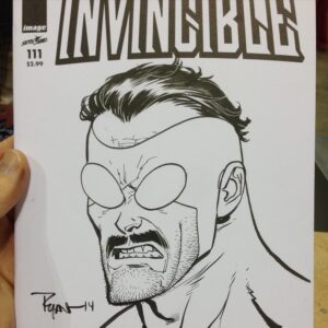 Ryan Ottley Instagram - 10 year throwback sketch. Old man Invincible.