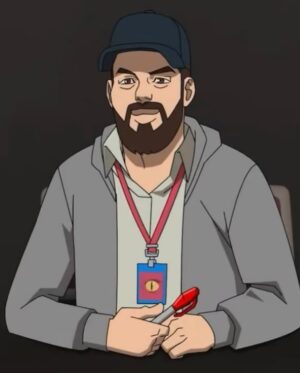 Ryan Ottley Instagram - Phillip Schaff in episode 7. Hmmmm! 🤔 #invincible