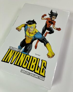 Ryan Ottley Instagram - Sexy pics of our new INVINCIBLE LIBRARY edition. All new covers by me. The signing plate signed by me, Robert, and Cory. This is my favorite version of the book, oversized with sketchbook section.